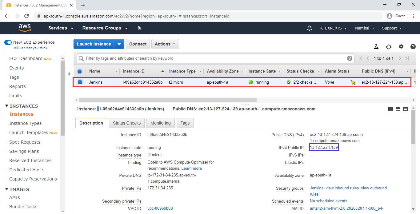 How To Install Jenkins In Amazon Linux Machine KTEXPERTS