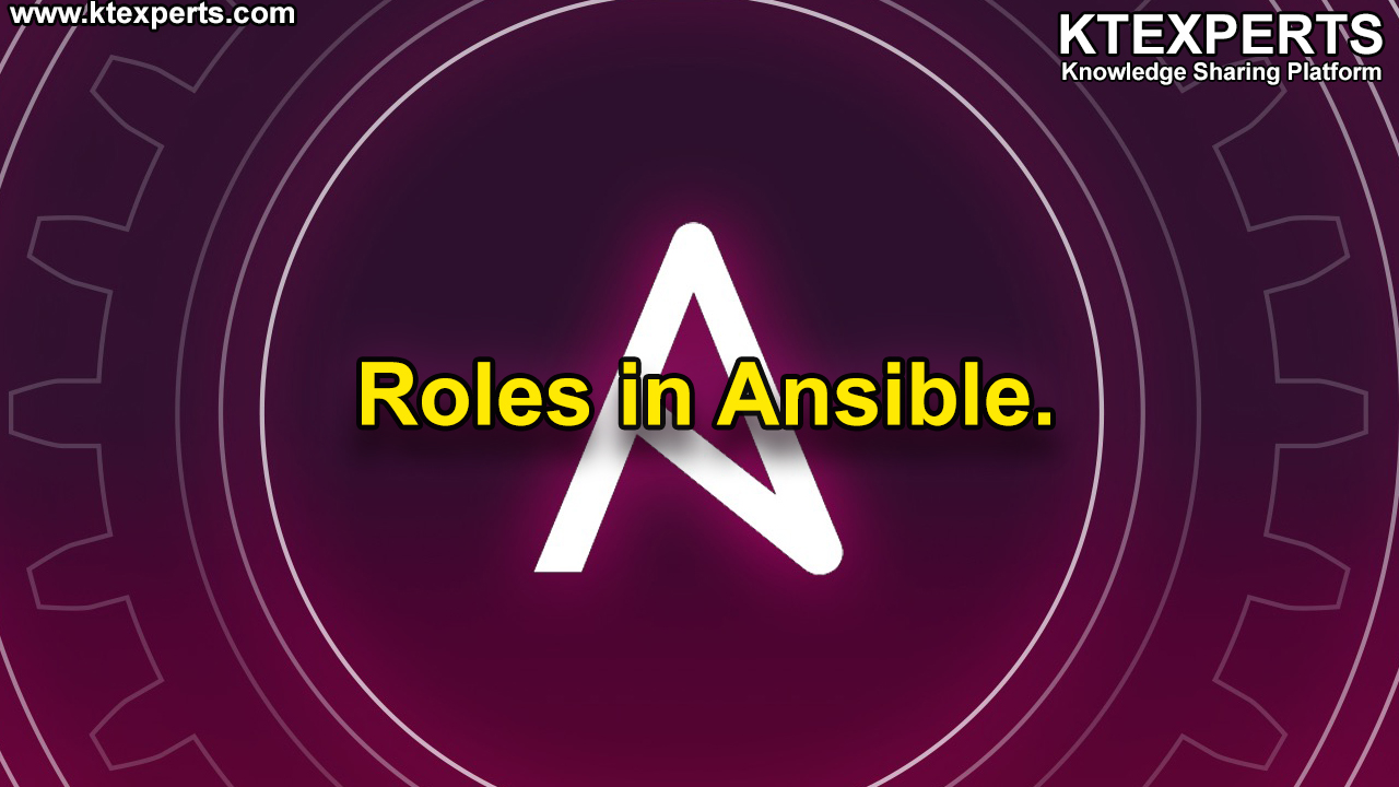 Roles in Ansible