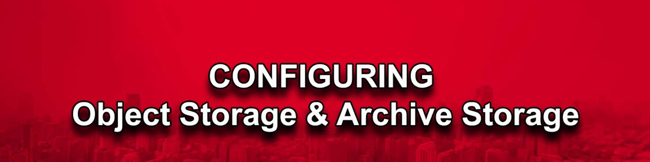 Configuring Object Storage